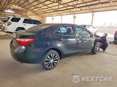 Trzecie zdjęcie samochodu z tyłu: 2015 TOYOTA COROLLA LE VIN:5YFBURHE6FP250195 - miniatura