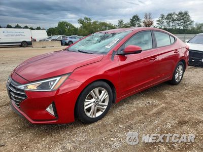2019 HYUNDAI ELANTRA SEL 5NPD84LF0KH453817 - główne zdjęcie licytacji z USA - miniatura