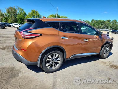 Trzecie zdjęcie samochodu z tyłu: 2016 NISSAN MURANO SL VIN:5N1AZ2MH2GN163747 - miniatura