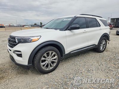 2021 FORD EXPLORER XLT 1FMSK8DH5MGC44964 - główne zdjęcie licytacji z USA - miniatura
