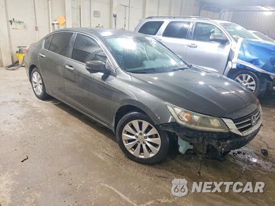 Czwarte zdjęcie samochodu z boku: 2014 HONDA ACCORD EXL VIN:1HGCR2F85EA232172 - miniatura