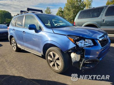 Czwarte zdjęcie samochodu z boku: 2018 SUBARU FORESTER 2.5I PREMIUM VIN:JF2SJAEC7JH561380 - miniatura