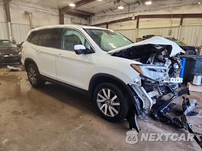 Czwarte zdjęcie samochodu z boku: 2019 HONDA PILOT EXL VIN:5FNYF6H54KB050490 - miniatura