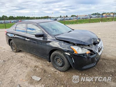 Czwarte zdjęcie samochodu z boku: 2015 NISSAN SENTRA S VIN:3N1AB7AP0FY302893 - miniatura