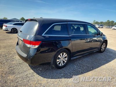 Trzecie zdjęcie samochodu z tyłu: 2014 HONDA ODYSSEY EXL VIN:5FNRL5H69EB032121 - miniatura