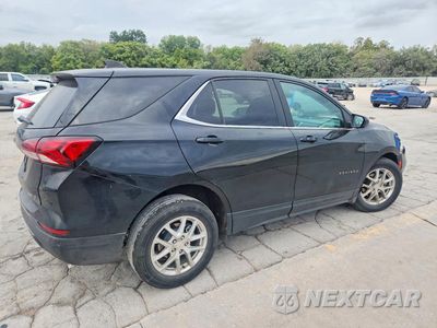 Trzecie zdjęcie samochodu z tyłu: 2022 CHEVROLET EQUINOX LT VIN:3GNAXUEV5NL299014 - miniatura