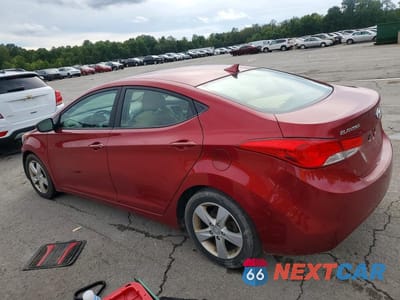 Drugie zdjęcie samochodu z przodu: 2013 HYUNDAI ELANTRA GLS VIN:5NPDH4AE6DH227312 - miniatura