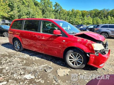 Czwarte zdjęcie samochodu z boku: 2014 DODGE GRAND CARAVAN SE VIN:2C4RDGBG4ER372887 - miniatura