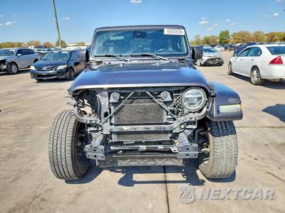 Piąte zdjęcie samochodu w środku: 2021 JEEP WRANGLER UNLIMITED SAHARA VIN:1C4HJXEG3MW510795 - miniatura