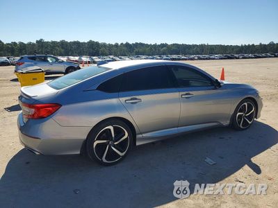 Trzecie zdjęcie samochodu z tyłu: 2018 HONDA ACCORD SPORT VIN:1HGCV1F36JA150732 - miniatura
