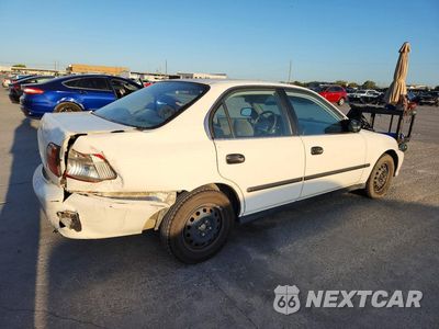 Trzecie zdjęcie samochodu z tyłu: 2000 HONDA CIVIC LX VIN:JHMEJ6675YS001752 - miniatura