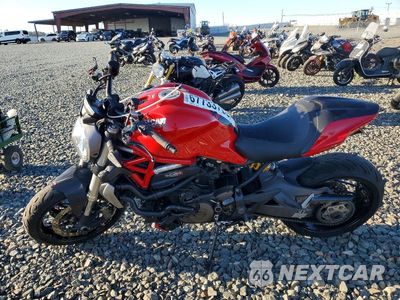 Trzecie zdjęcie samochodu z tyłu: 2014 DUCATI MONSTER 1200 VIN:ZDM1RBSV1EB004041 - miniatura