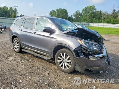 Czwarte zdjęcie samochodu z boku: 2020 HONDA PILOT EXL VIN:5FNYF6H58LB042670 - miniatura
