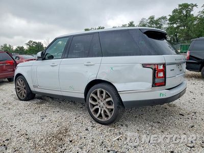 Drugie zdjęcie samochodu z przodu: 2017 LAND ROVER RANGE ROVER SUPERCHARGED VIN:SALGS2FE3HA328728 - miniatura