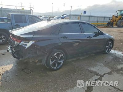 Trzecie zdjęcie samochodu z tyłu: 2021 HYUNDAI ELANTRA LIMITED VIN:5NPLP4AG8MH023224 - miniatura