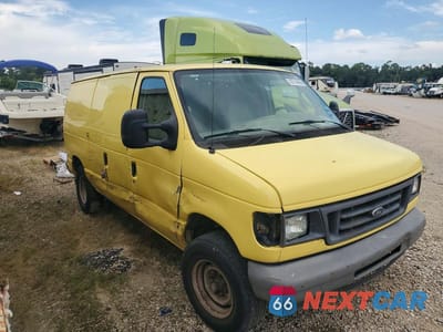 Czwarte zdjęcie samochodu z boku: 2007 FORD E250 DELIVERY VAN VIN:1FTNE24L77DB08724 - miniatura
