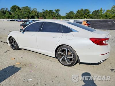 Drugie zdjęcie samochodu z przodu: 2018 HONDA ACCORD SPORT VIN:1HGCV1F39JA204542 - miniatura