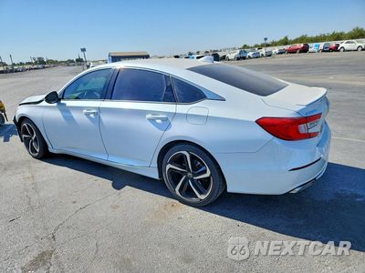 Drugie zdjęcie samochodu z przodu: 2020 HONDA ACCORD SPORT VIN:1HGCV1F34LA154944 - miniatura