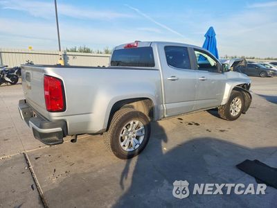 Trzecie zdjęcie samochodu z tyłu: 2018 CHEVROLET COLORADO LT VIN:1GCGSCEN9J1101516 - miniatura