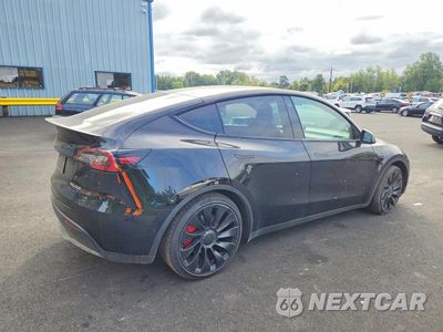 Trzecie zdjęcie samochodu z tyłu: 2022 TESLA MODEL Y VIN:7SAYGDEF2NF346985 - miniatura