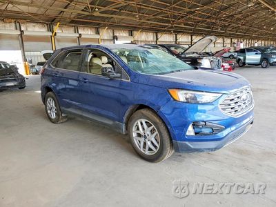 Czwarte zdjęcie samochodu z boku: 2022 FORD EDGE SEL VIN:2FMPK4J94NBA78988 - miniatura