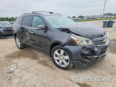 Czwarte zdjęcie samochodu z boku: 2017 CHEVROLET TRAVERSE LT VIN:1GNKRGKD9HJ289450 - miniatura