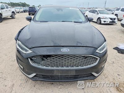 Piąte zdjęcie samochodu w środku: 2019 FORD FUSION TITANIUM VIN:3FA6P0D92KR121099 - miniatura