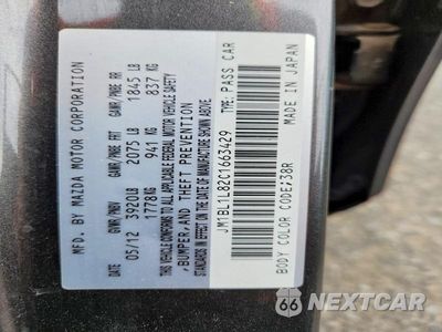 Zdjęcie 12 z 12 samochodu: 2012 MAZDA 3 I VIN:JM1BL1L82C1663429 - miniatura