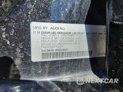 Zdjęcie 12 z 12 samochodu: 2015 AUDI A4 PREMIUM VIN:WAUBFAFL9FN024885 - miniatura