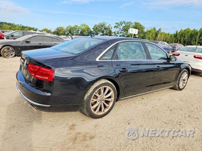 Trzecie zdjęcie samochodu z tyłu: 2014 AUDI A8 VIN:WAURGAFDXEN002767 - miniatura