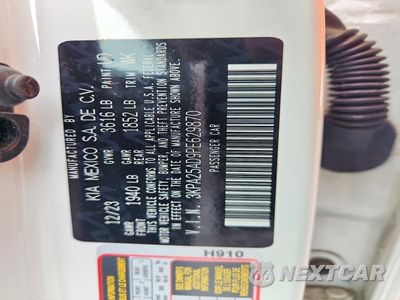 Zdjęcie 13 z 13 samochodu: 2023 KIA RIO S VIN:3KPA25AD9PE629870 - miniatura