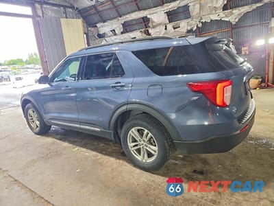 Drugie zdjęcie samochodu z przodu: 2021 FORD EXPLORER XLT VIN:1FMSK8DHXMGA90350 - miniatura