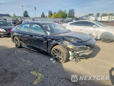 Czwarte zdjęcie samochodu z boku: 2022 HONDA CIVIC SPORT VIN:2HGFE2F50NH535926 - miniatura