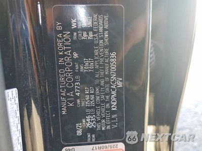 Zdjęcie 13 z 13 samochodu: 2022 KIA SPORTAGE LX VIN:KNDPMCAC5N7005836 - miniatura