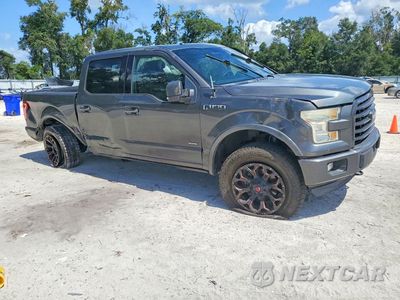 Czwarte zdjęcie samochodu z boku: 2016 FORD F150 SUPERCREW VIN:1FTEW1EG2GKF52579 - miniatura