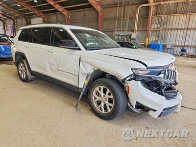 Czwarte zdjęcie samochodu z boku: 2022 JEEP GRAND CHEROKEE L LIMITED VIN:1C4RJKBG7N8587199 - miniatura