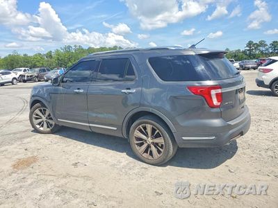 Drugie zdjęcie samochodu z przodu: 2018 FORD EXPLORER LIMITED VIN:1FM5K7F84JGB67035 - miniatura
