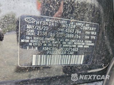 Zdjęcie 12 z 12 samochodu: 2020 HYUNDAI IONIQ LIMITED VIN:KMHC85LJ8LU071463 - miniatura