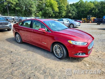 Czwarte zdjęcie samochodu z boku: 2014 FORD FUSION SE HYBRID VIN:3FA6P0LU4ER224230 - miniatura