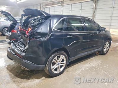 Trzecie zdjęcie samochodu z tyłu: 2018 FORD EDGE TITANIUM VIN:2FMPK4K84JBC13404 - miniatura