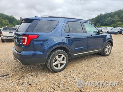 Trzecie zdjęcie samochodu z tyłu: 2016 FORD EXPLORER XLT VIN:1FM5K8DH7GGD00436 - miniatura