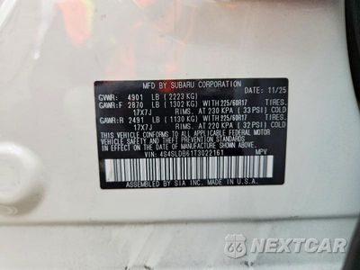Zdjęcie 14 z 14 samochodu: 2026 SUBARU FORESTER PREMIUM VIN:4S4SLDB61T3022161 - miniatura