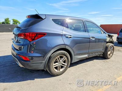 Trzecie zdjęcie samochodu z tyłu: 2018 HYUNDAI SANTA FE SPORT 2.4L VIN:5NMZT3LB4JH098853 - miniatura