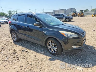 Czwarte zdjęcie samochodu z boku: 2014 FORD ESCAPE TITANIUM VIN:1FMCU0JX8EUE38290 - miniatura