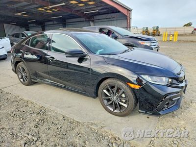 Czwarte zdjęcie samochodu z boku: 2021 HONDA CIVIC EX VIN:SHHFK7H69MU415748 - miniatura