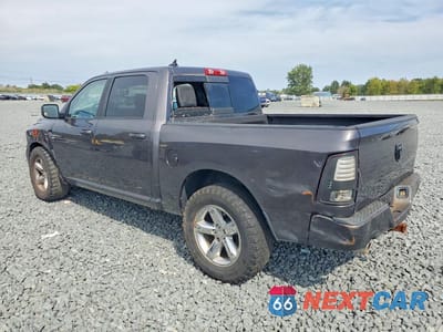 Drugie zdjęcie samochodu z przodu: 2014 RAM 1500 SPORT VIN:1C6RR6MT2ES364637 - miniatura