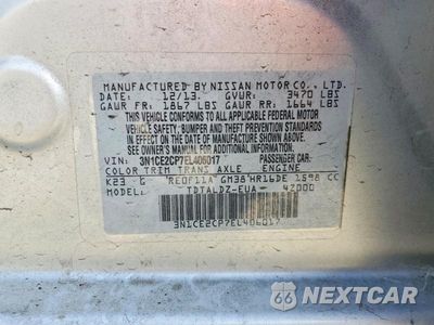 Zdjęcie 12 z 12 samochodu: 2014 NISSAN VERSA NOTE SV VIN:3N1CE2CP7EL406017 - miniatura