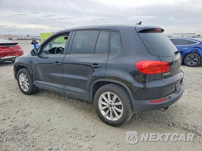 Drugie zdjęcie samochodu z przodu: 2014 VOLKSWAGEN TIGUAN S VIN:WVGBV3AX8EW598488 - miniatura