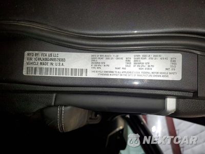 Zdjęcie 13 z 13 samochodu: 2022 JEEP GRAND CHEROKEE L LIMITED VIN:1C4RJKBG4N8579383 - miniatura