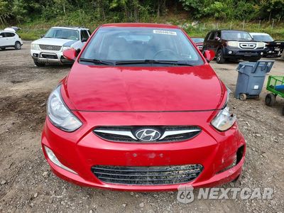 Piąte zdjęcie samochodu w środku: 2013 HYUNDAI ACCENT SE VIN:KMHCU5AE8DU069585 - miniatura